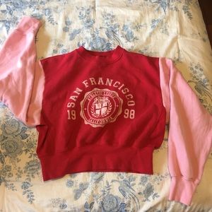 Crop sweatshirt